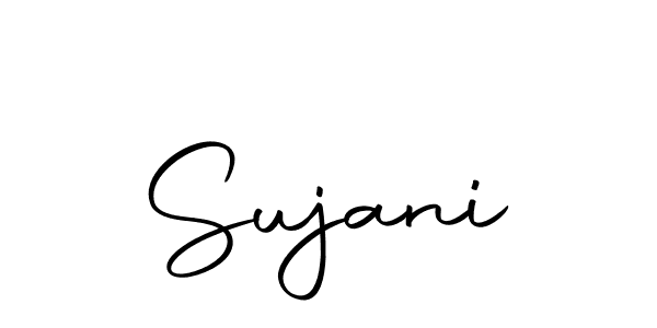How to make Sujani name signature. Use Autography-DOLnW style for creating short signs online. This is the latest handwritten sign. Sujani signature style 10 images and pictures png