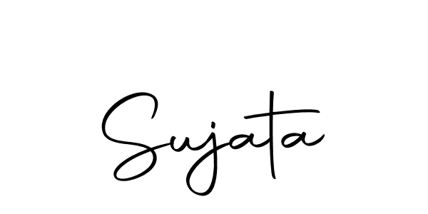 Make a beautiful signature design for name Sujata. With this signature (Autography-DOLnW) style, you can create a handwritten signature for free. Sujata signature style 10 images and pictures png