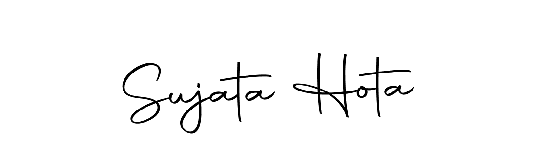 Design your own signature with our free online signature maker. With this signature software, you can create a handwritten (Autography-DOLnW) signature for name Sujata Hota. Sujata Hota signature style 10 images and pictures png