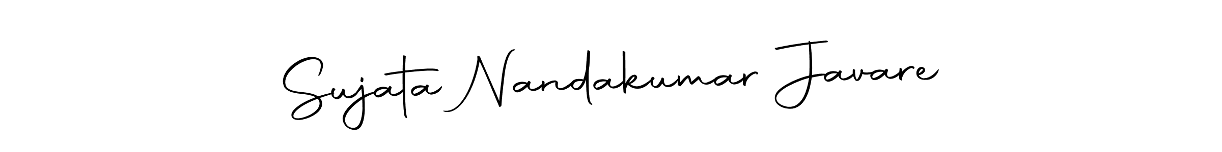Similarly Autography-DOLnW is the best handwritten signature design. Signature creator online .You can use it as an online autograph creator for name Sujata Nandakumar Javare. Sujata Nandakumar Javare signature style 10 images and pictures png