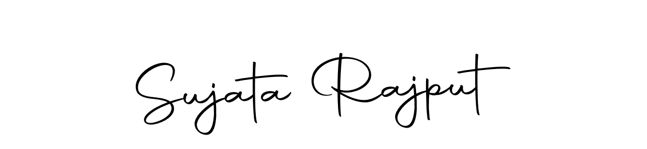 How to make Sujata Rajput signature? Autography-DOLnW is a professional autograph style. Create handwritten signature for Sujata Rajput name. Sujata Rajput signature style 10 images and pictures png