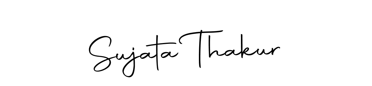 Make a beautiful signature design for name Sujata Thakur. With this signature (Autography-DOLnW) style, you can create a handwritten signature for free. Sujata Thakur signature style 10 images and pictures png