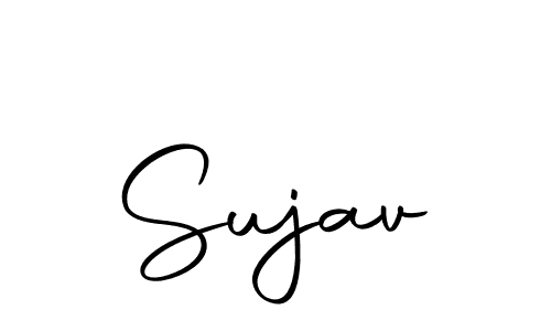 The best way (Autography-DOLnW) to make a short signature is to pick only two or three words in your name. The name Sujav include a total of six letters. For converting this name. Sujav signature style 10 images and pictures png