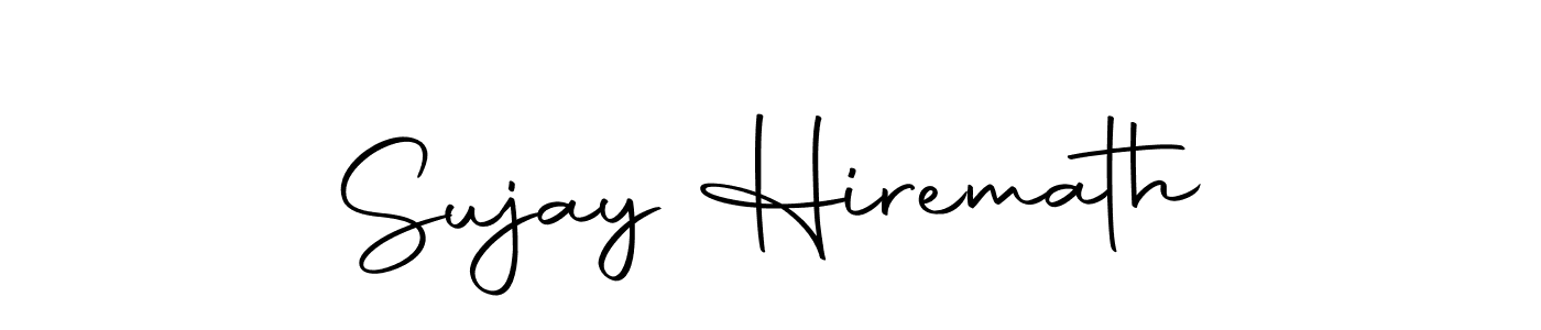 Use a signature maker to create a handwritten signature online. With this signature software, you can design (Autography-DOLnW) your own signature for name Sujay Hiremath. Sujay Hiremath signature style 10 images and pictures png
