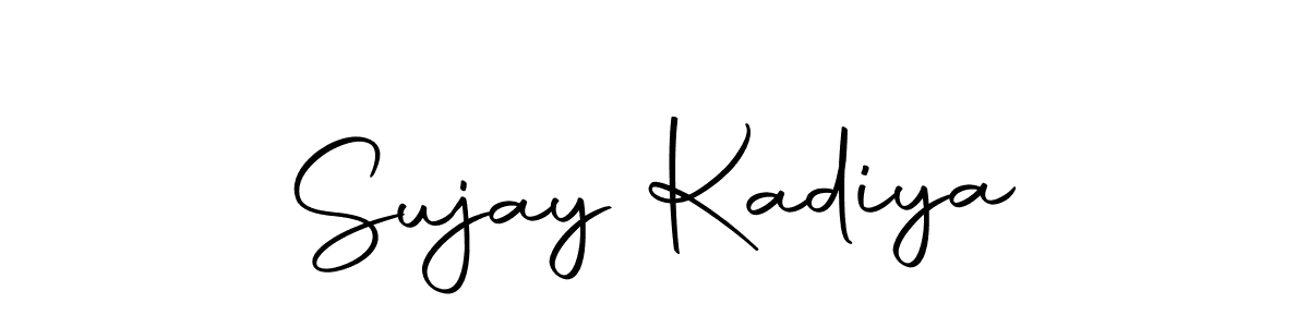 Make a beautiful signature design for name Sujay Kadiya. Use this online signature maker to create a handwritten signature for free. Sujay Kadiya signature style 10 images and pictures png