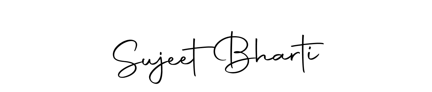 It looks lik you need a new signature style for name Sujeet  Bharti. Design unique handwritten (Autography-DOLnW) signature with our free signature maker in just a few clicks. Sujeet  Bharti signature style 10 images and pictures png