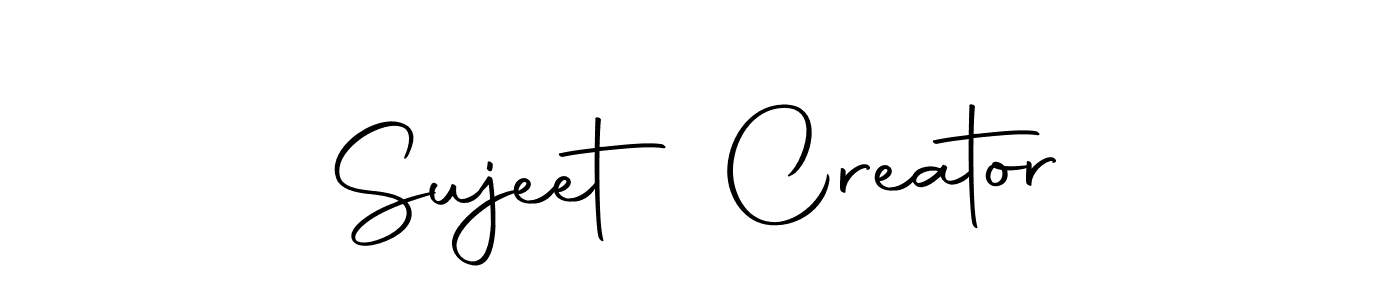 How to make Sujeet Creator signature? Autography-DOLnW is a professional autograph style. Create handwritten signature for Sujeet Creator name. Sujeet Creator signature style 10 images and pictures png