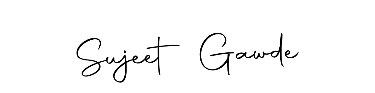 Sujeet Gawde stylish signature style. Best Handwritten Sign (Autography-DOLnW) for my name. Handwritten Signature Collection Ideas for my name Sujeet Gawde. Sujeet Gawde signature style 10 images and pictures png