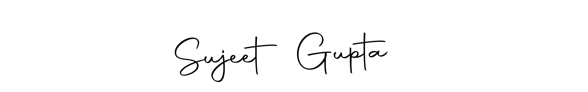 Use a signature maker to create a handwritten signature online. With this signature software, you can design (Autography-DOLnW) your own signature for name Sujeet Gupta ♥️. Sujeet Gupta ♥️ signature style 10 images and pictures png