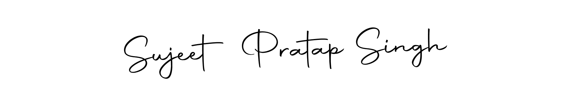 Create a beautiful signature design for name Sujeet Pratap Singh. With this signature (Autography-DOLnW) fonts, you can make a handwritten signature for free. Sujeet Pratap Singh signature style 10 images and pictures png