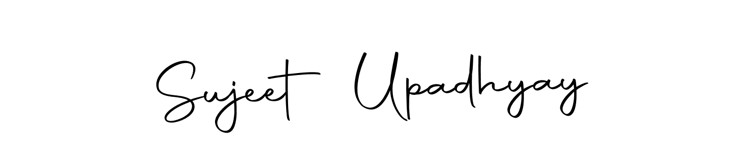 Create a beautiful signature design for name Sujeet Upadhyay. With this signature (Autography-DOLnW) fonts, you can make a handwritten signature for free. Sujeet Upadhyay signature style 10 images and pictures png