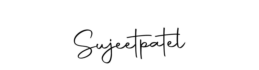 Use a signature maker to create a handwritten signature online. With this signature software, you can design (Autography-DOLnW) your own signature for name Sujeetpatel. Sujeetpatel signature style 10 images and pictures png