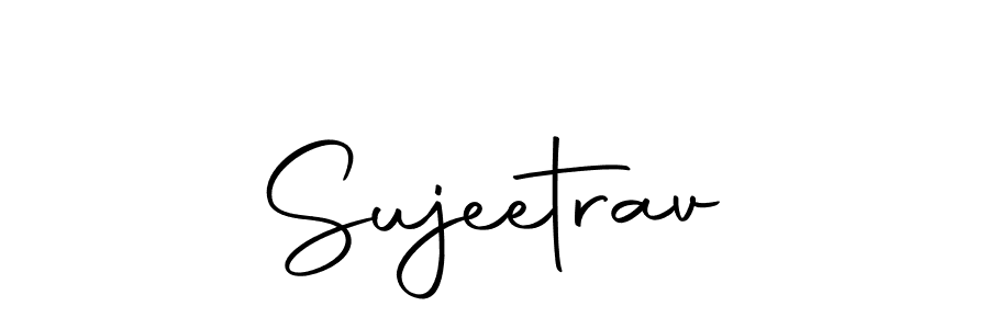 The best way (Autography-DOLnW) to make a short signature is to pick only two or three words in your name. The name Sujeetrav include a total of six letters. For converting this name. Sujeetrav signature style 10 images and pictures png