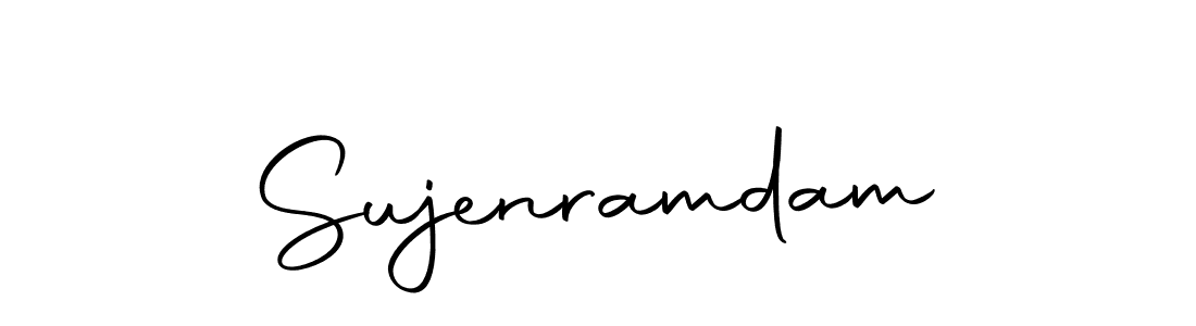 if you are searching for the best signature style for your name Sujenramdam. so please give up your signature search. here we have designed multiple signature styles  using Autography-DOLnW. Sujenramdam signature style 10 images and pictures png