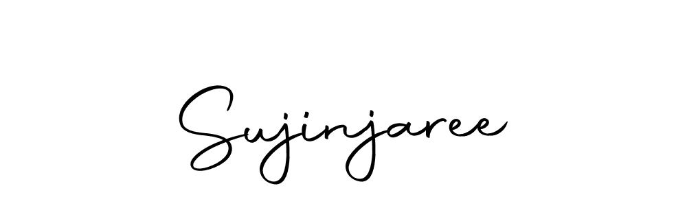 Make a beautiful signature design for name Sujinjaree. Use this online signature maker to create a handwritten signature for free. Sujinjaree signature style 10 images and pictures png