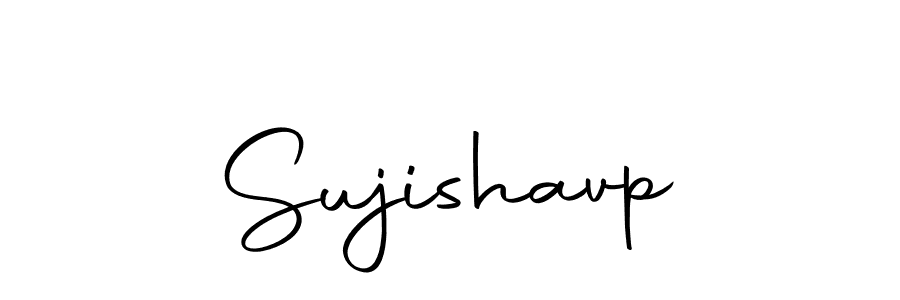 The best way (Autography-DOLnW) to make a short signature is to pick only two or three words in your name. The name Sujishavp include a total of six letters. For converting this name. Sujishavp signature style 10 images and pictures png