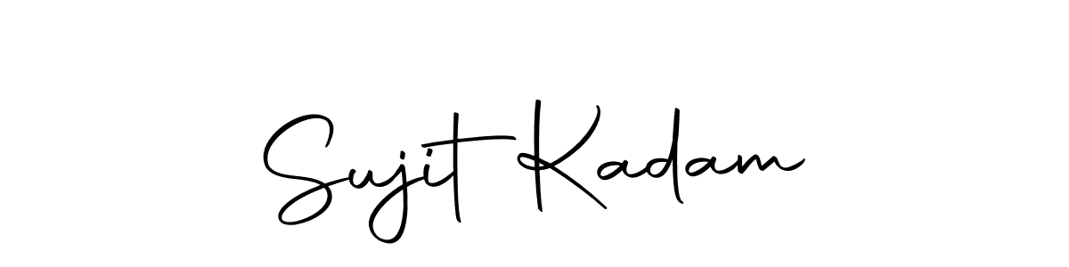 This is the best signature style for the Sujit  Kadam name. Also you like these signature font (Autography-DOLnW). Mix name signature. Sujit  Kadam signature style 10 images and pictures png