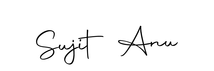 Autography-DOLnW is a professional signature style that is perfect for those who want to add a touch of class to their signature. It is also a great choice for those who want to make their signature more unique. Get Sujit Anu name to fancy signature for free. Sujit Anu signature style 10 images and pictures png