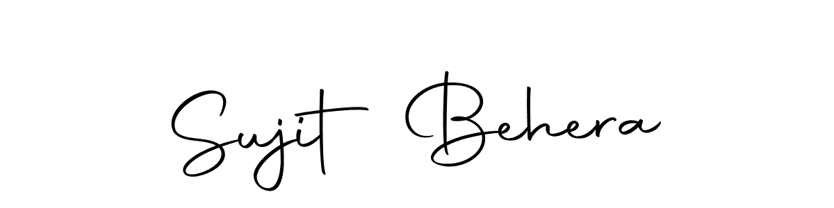 Create a beautiful signature design for name Sujit Behera. With this signature (Autography-DOLnW) fonts, you can make a handwritten signature for free. Sujit Behera signature style 10 images and pictures png