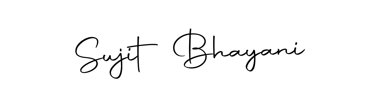 Make a beautiful signature design for name Sujit Bhayani. Use this online signature maker to create a handwritten signature for free. Sujit Bhayani signature style 10 images and pictures png