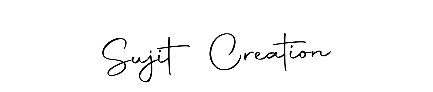 You can use this online signature creator to create a handwritten signature for the name Sujit Creation. This is the best online autograph maker. Sujit Creation signature style 10 images and pictures png