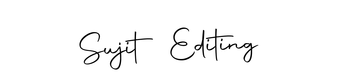 Make a beautiful signature design for name Sujit Editing. With this signature (Autography-DOLnW) style, you can create a handwritten signature for free. Sujit Editing signature style 10 images and pictures png