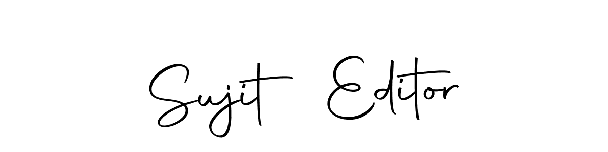 Sujit Editor stylish signature style. Best Handwritten Sign (Autography-DOLnW) for my name. Handwritten Signature Collection Ideas for my name Sujit Editor. Sujit Editor signature style 10 images and pictures png