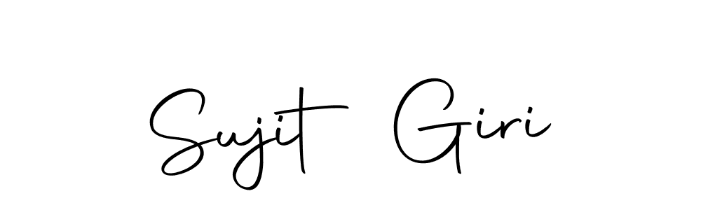 Use a signature maker to create a handwritten signature online. With this signature software, you can design (Autography-DOLnW) your own signature for name Sujit Giri. Sujit Giri signature style 10 images and pictures png