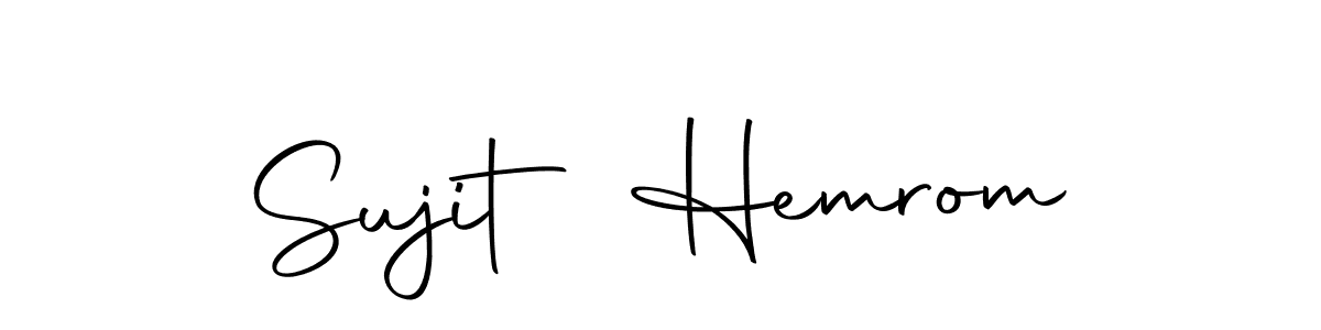 Here are the top 10 professional signature styles for the name Sujit Hemrom. These are the best autograph styles you can use for your name. Sujit Hemrom signature style 10 images and pictures png