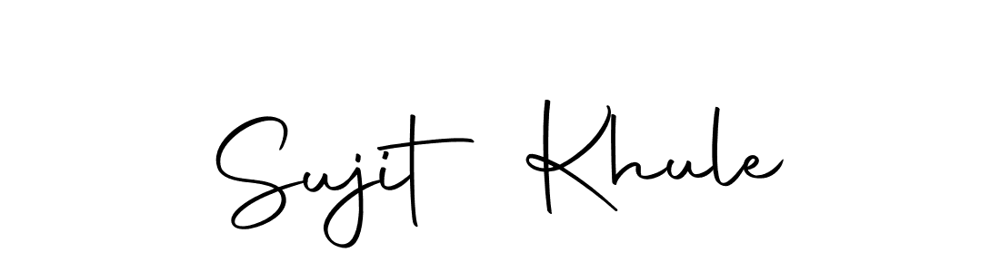 Sujit Khule stylish signature style. Best Handwritten Sign (Autography-DOLnW) for my name. Handwritten Signature Collection Ideas for my name Sujit Khule. Sujit Khule signature style 10 images and pictures png