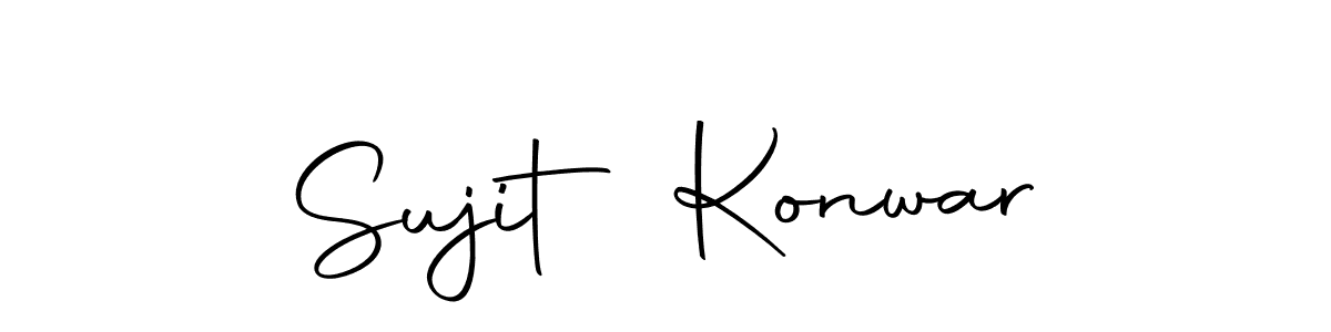 Similarly Autography-DOLnW is the best handwritten signature design. Signature creator online .You can use it as an online autograph creator for name Sujit Konwar. Sujit Konwar signature style 10 images and pictures png