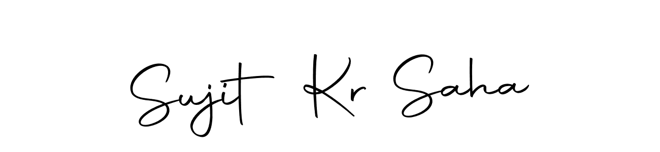 How to make Sujit Kr Saha signature? Autography-DOLnW is a professional autograph style. Create handwritten signature for Sujit Kr Saha name. Sujit Kr Saha signature style 10 images and pictures png