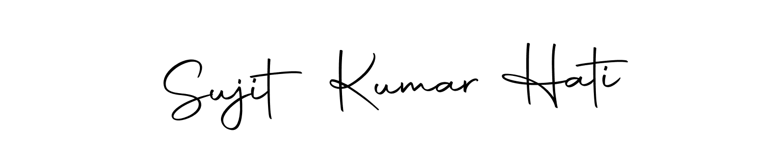 Design your own signature with our free online signature maker. With this signature software, you can create a handwritten (Autography-DOLnW) signature for name Sujit Kumar Hati. Sujit Kumar Hati signature style 10 images and pictures png