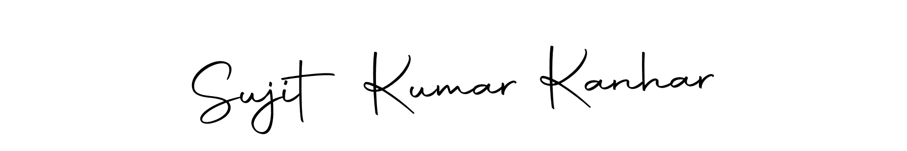 Design your own signature with our free online signature maker. With this signature software, you can create a handwritten (Autography-DOLnW) signature for name Sujit Kumar Kanhar. Sujit Kumar Kanhar signature style 10 images and pictures png