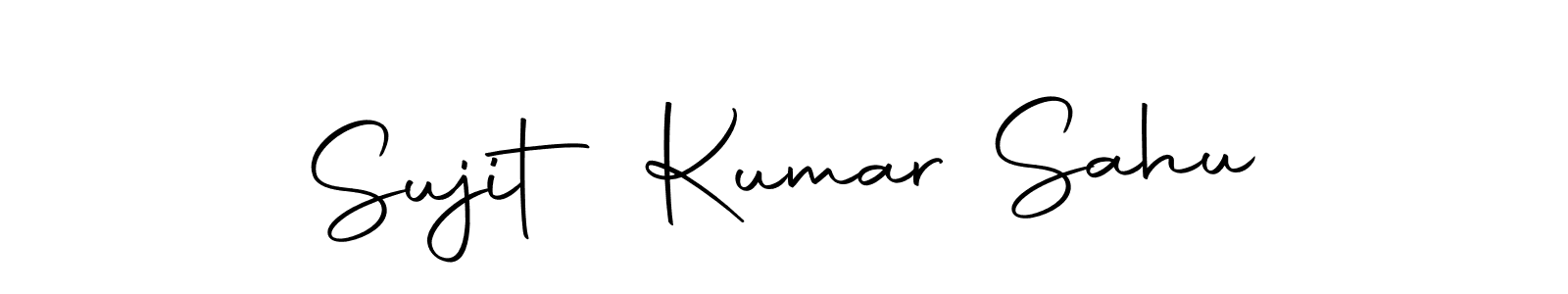 Design your own signature with our free online signature maker. With this signature software, you can create a handwritten (Autography-DOLnW) signature for name Sujit Kumar Sahu. Sujit Kumar Sahu signature style 10 images and pictures png