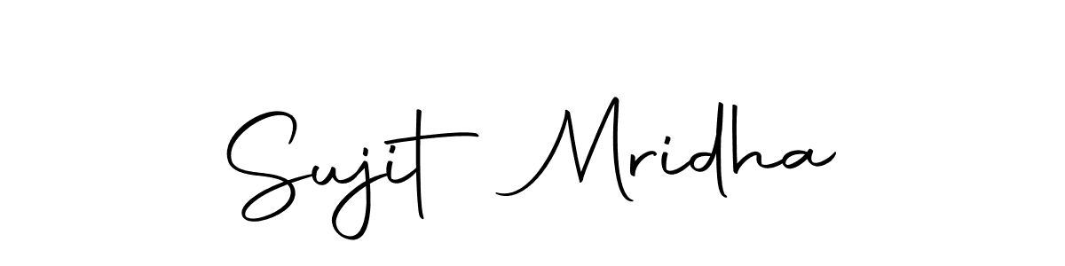 Design your own signature with our free online signature maker. With this signature software, you can create a handwritten (Autography-DOLnW) signature for name Sujit Mridha. Sujit Mridha signature style 10 images and pictures png