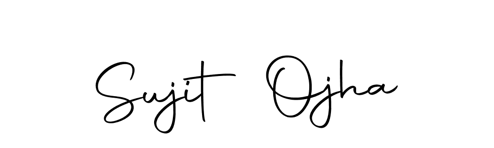 Use a signature maker to create a handwritten signature online. With this signature software, you can design (Autography-DOLnW) your own signature for name Sujit Ojha. Sujit Ojha signature style 10 images and pictures png