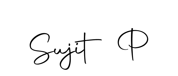 Sujit P stylish signature style. Best Handwritten Sign (Autography-DOLnW) for my name. Handwritten Signature Collection Ideas for my name Sujit P. Sujit P signature style 10 images and pictures png