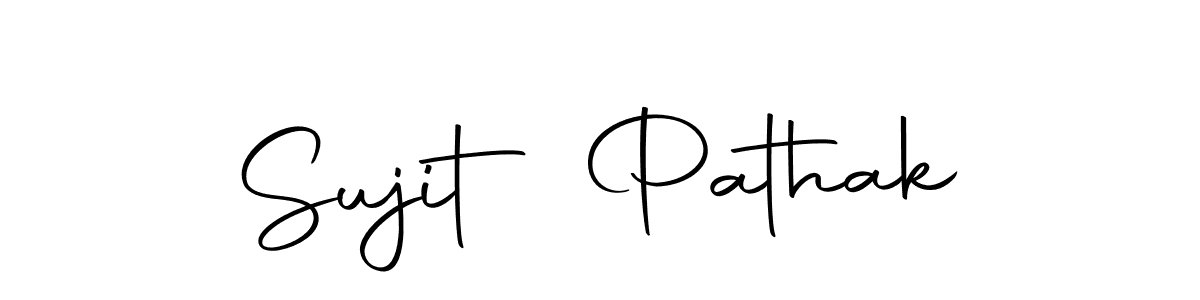 Design your own signature with our free online signature maker. With this signature software, you can create a handwritten (Autography-DOLnW) signature for name Sujit Pathak. Sujit Pathak signature style 10 images and pictures png