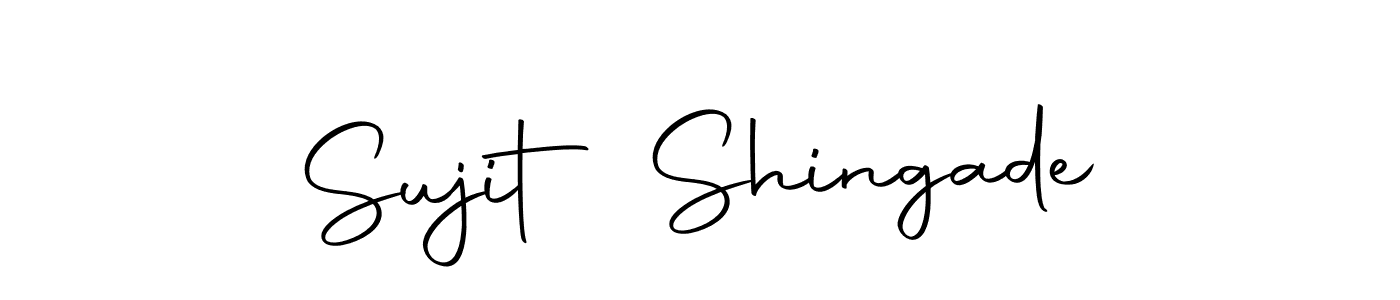 Similarly Autography-DOLnW is the best handwritten signature design. Signature creator online .You can use it as an online autograph creator for name Sujit Shingade. Sujit Shingade signature style 10 images and pictures png