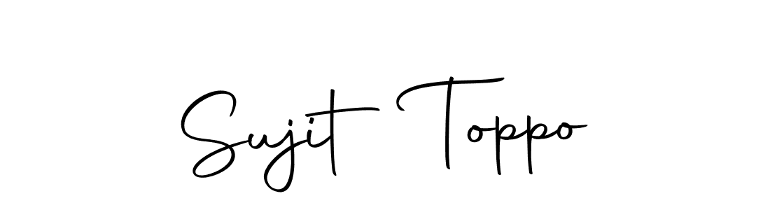 Design your own signature with our free online signature maker. With this signature software, you can create a handwritten (Autography-DOLnW) signature for name Sujit Toppo. Sujit Toppo signature style 10 images and pictures png