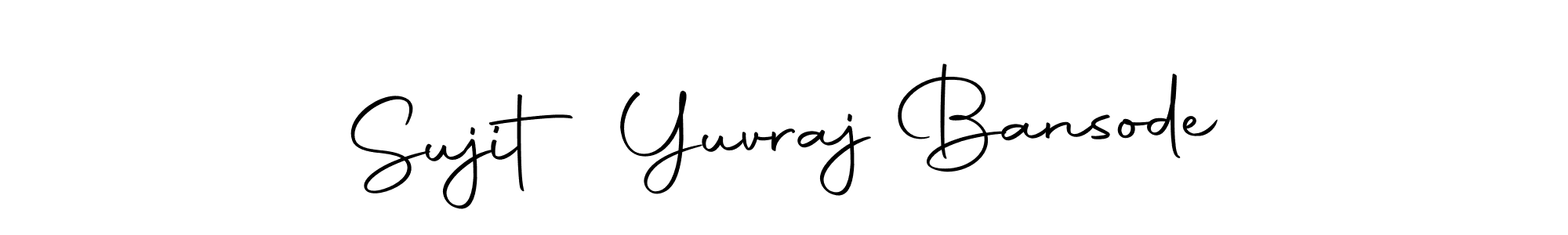 How to make Sujit Yuvraj Bansode signature? Autography-DOLnW is a professional autograph style. Create handwritten signature for Sujit Yuvraj Bansode name. Sujit Yuvraj Bansode signature style 10 images and pictures png