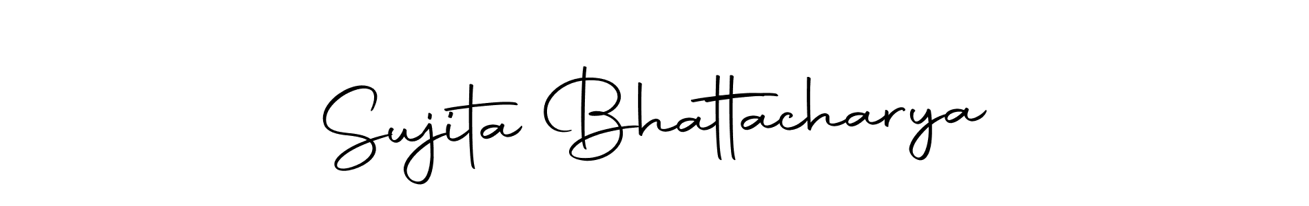 Also we have Sujita Bhattacharya name is the best signature style. Create professional handwritten signature collection using Autography-DOLnW autograph style. Sujita Bhattacharya signature style 10 images and pictures png