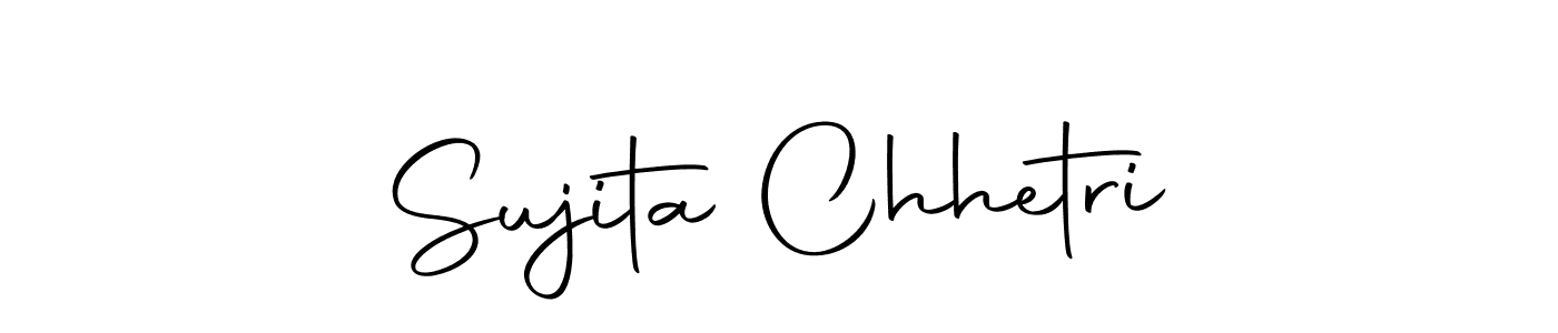 Make a short Sujita Chhetri signature style. Manage your documents anywhere anytime using Autography-DOLnW. Create and add eSignatures, submit forms, share and send files easily. Sujita Chhetri signature style 10 images and pictures png