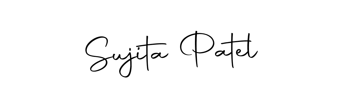 Sujita Patel stylish signature style. Best Handwritten Sign (Autography-DOLnW) for my name. Handwritten Signature Collection Ideas for my name Sujita Patel. Sujita Patel signature style 10 images and pictures png