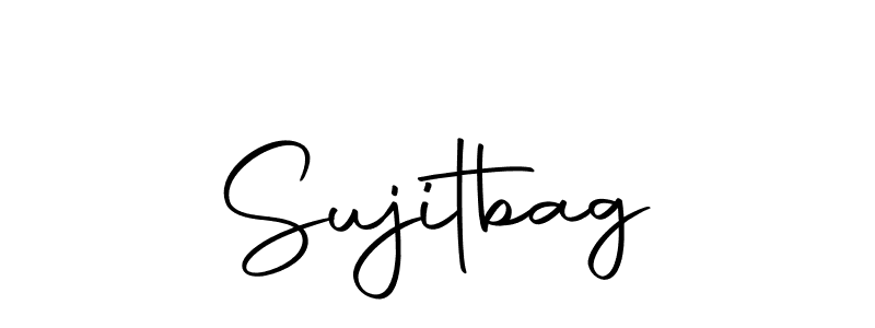 Design your own signature with our free online signature maker. With this signature software, you can create a handwritten (Autography-DOLnW) signature for name Sujitbag. Sujitbag signature style 10 images and pictures png