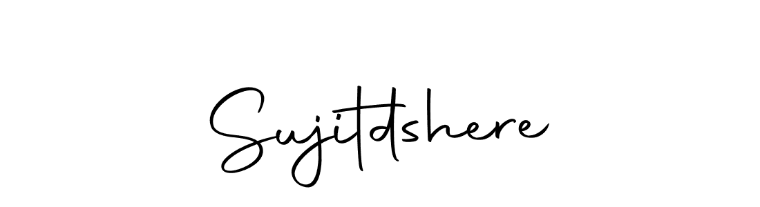 Autography-DOLnW is a professional signature style that is perfect for those who want to add a touch of class to their signature. It is also a great choice for those who want to make their signature more unique. Get Sujitdshere name to fancy signature for free. Sujitdshere signature style 10 images and pictures png