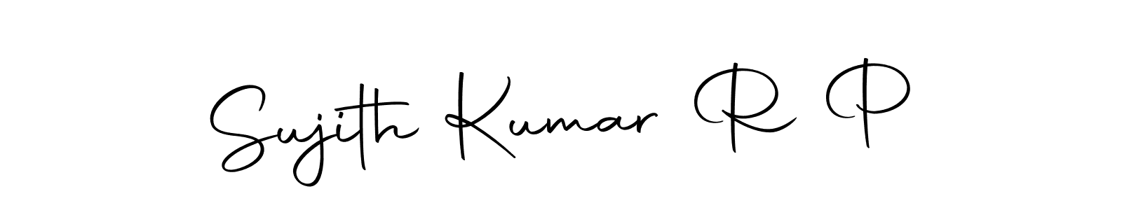 It looks lik you need a new signature style for name Sujith Kumar R P. Design unique handwritten (Autography-DOLnW) signature with our free signature maker in just a few clicks. Sujith Kumar R P signature style 10 images and pictures png