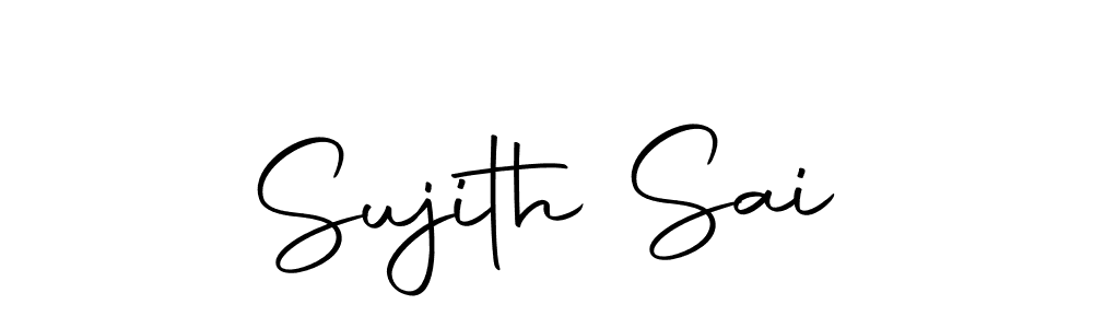 Create a beautiful signature design for name Sujith Sai. With this signature (Autography-DOLnW) fonts, you can make a handwritten signature for free. Sujith Sai signature style 10 images and pictures png