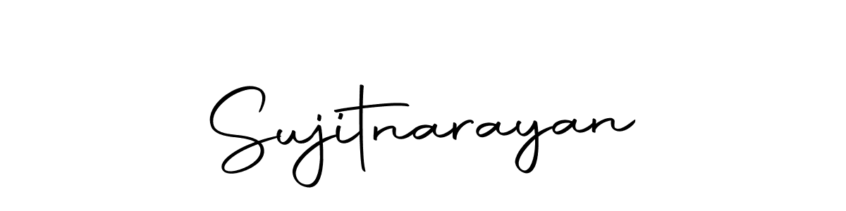 The best way (Autography-DOLnW) to make a short signature is to pick only two or three words in your name. The name Sujitnarayan include a total of six letters. For converting this name. Sujitnarayan signature style 10 images and pictures png